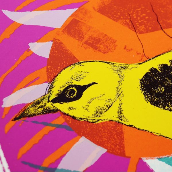 Golden Oriole Screen Print