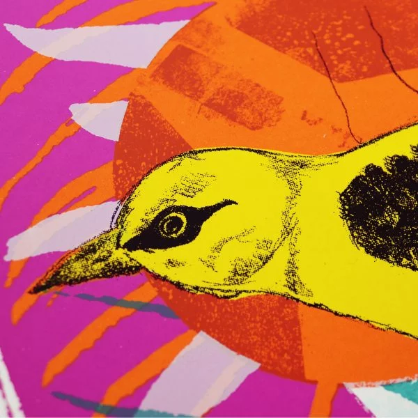 Golden Oriole Screen Print