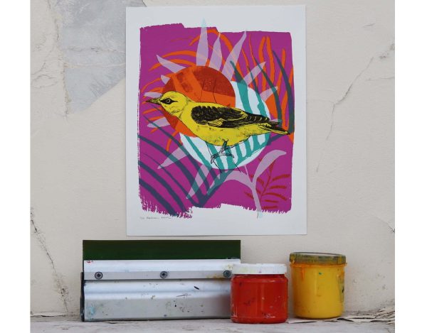 Golden Oriole Screen Print