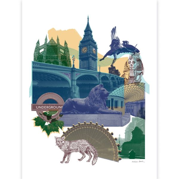Central London Giclee Print
