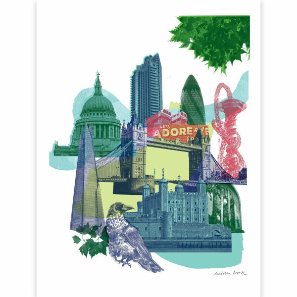 East London Giclee Print