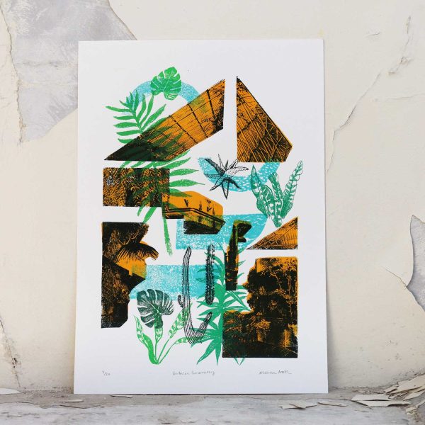 Barbican Conservatory Screen Print