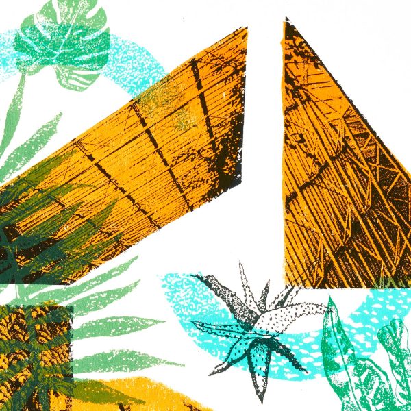 Barbican Conservatory Screen Print