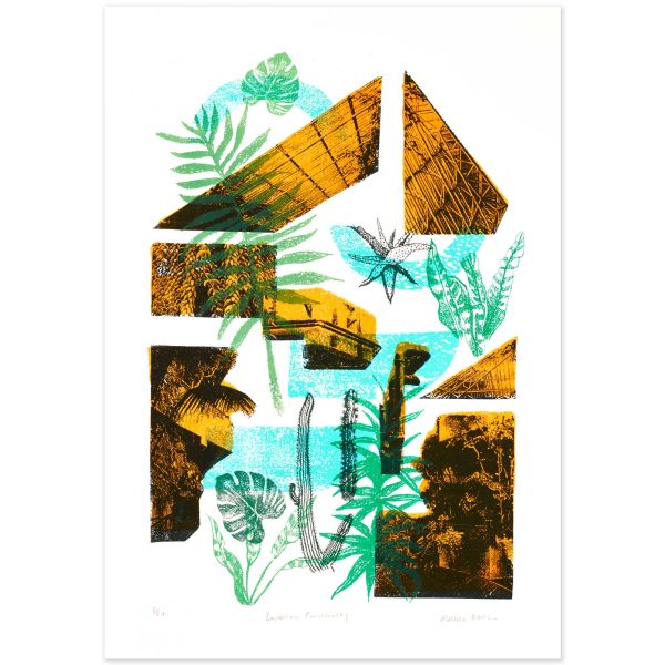 Barbican Conservatory Screen Print