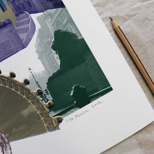 Central London Giclee Print