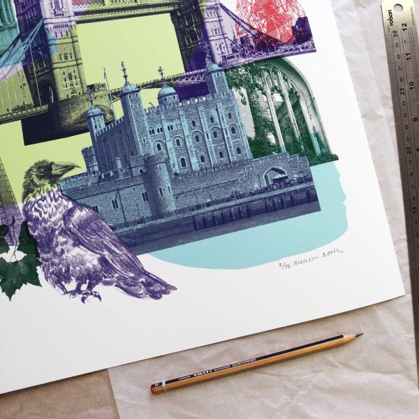 East London Giclee Print