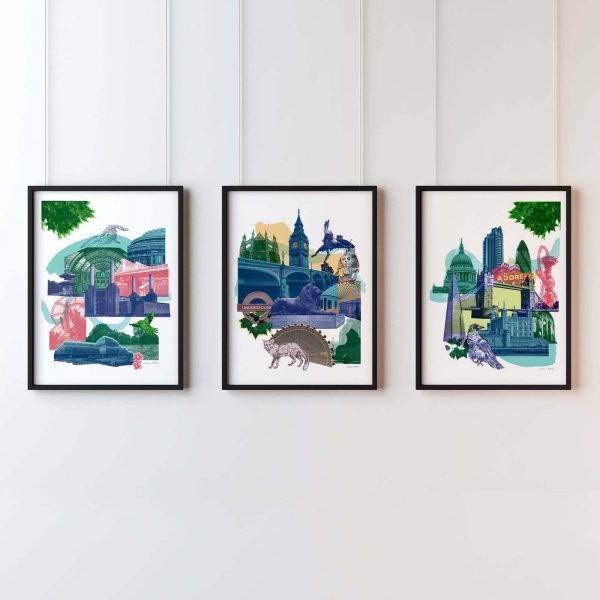 Central London Giclee Print