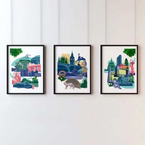 Central London Giclee Print