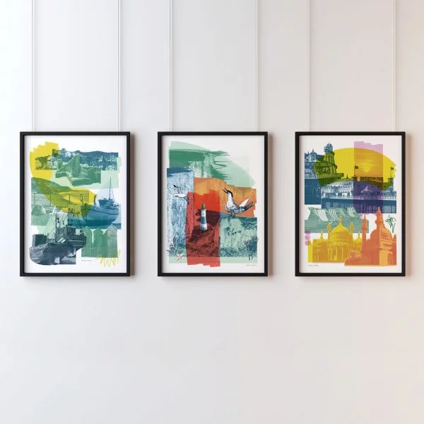 Birling Gap and the Seven Sisters Giclee Print