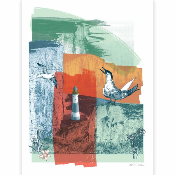 Birling Gap and the Seven Sisters Giclee Print