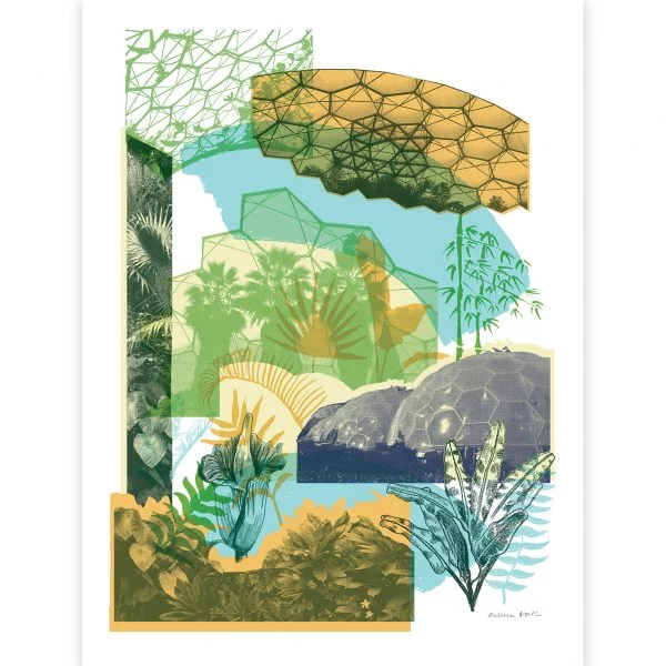 Eden Project Giclee Print