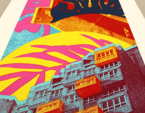 Concrete Jungle I Screen Print