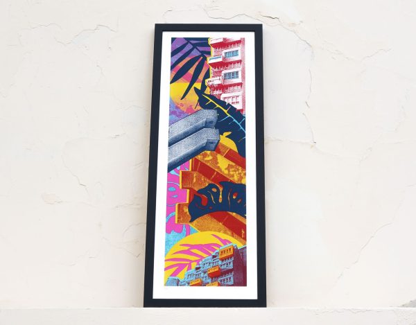 Concrete Jungle I Screen Print
