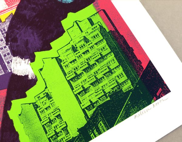 Concrete Jungle II Screen Print