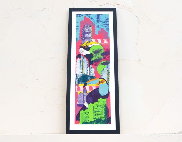 Concrete Jungle II Screen Print