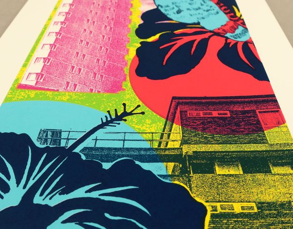 Concrete Jungle III Screen Print