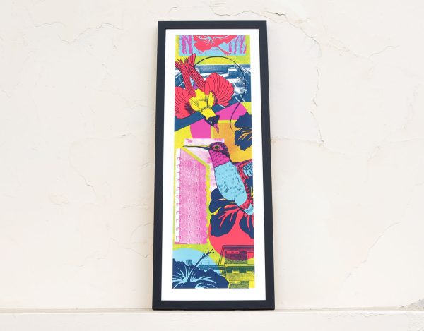 Concrete Jungle III Screen Print