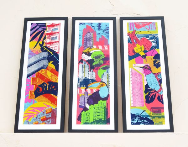 Concrete Jungle III Screen Print