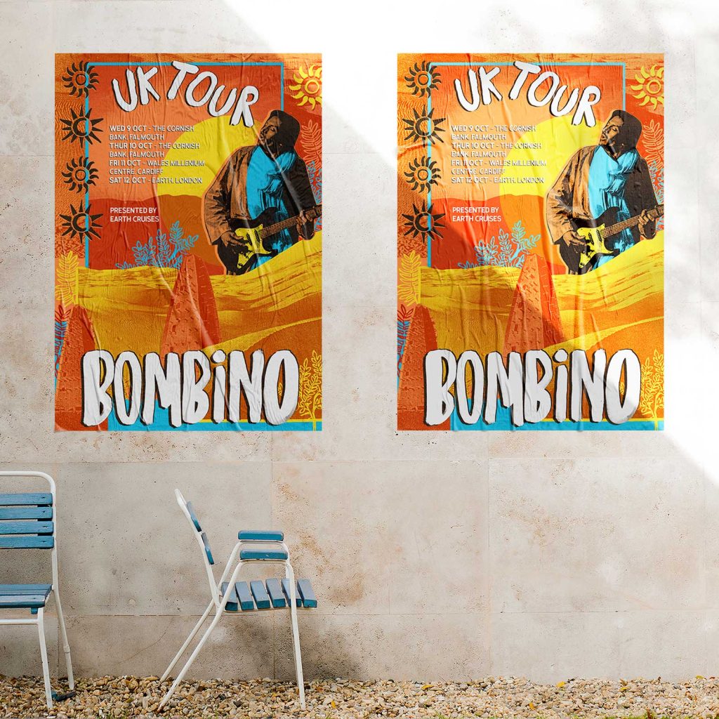 Melissa-North_Bombino-tour-poster