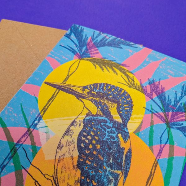 Common Kingfisher Greetings Card