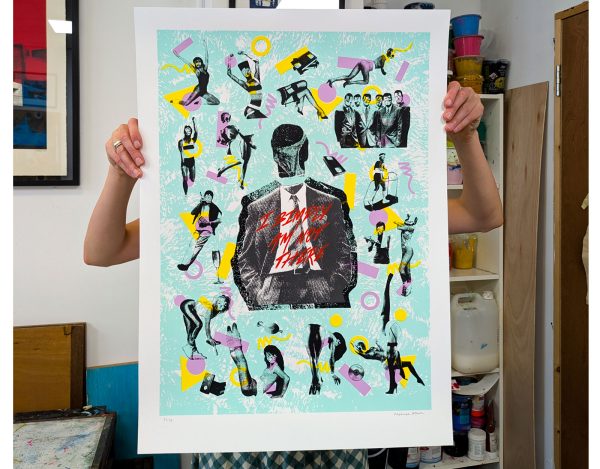 American Psycho Poster Screen Print