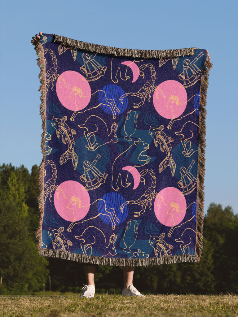 Melissa-North_Celestial-Pattern_Blanket
