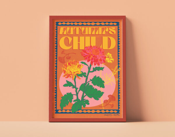 Autumn's Child A4 Giclee Print