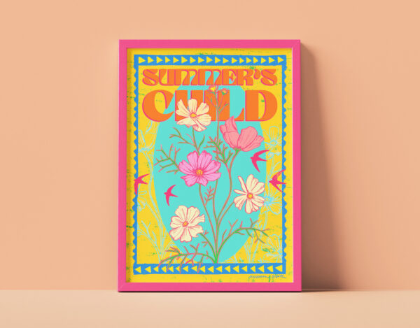 Summer's Child A4 Giclee Print