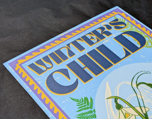 Winter's Child A4 Giclee Print