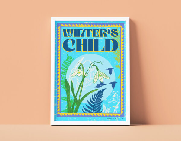Winter's Child A4 Giclee Print